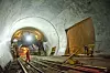 Arbeiten im Gotthard-Basistunnel