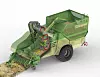 Mobiler Pelletvollernter auf Agritechnica