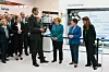 Lenze-Vorstandsvorsitzender Christian Wendler begrüßte Bundeskanzlerin Angela Merkel und Polen Ministerpräsidentin Beata Szydło auf dem Lenze-Stand.