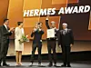 Übergabe des Hermes Award 2022 von Bundesforschungsministerin Bettina Stark-Watzinger (FDP) an Vertreter von Sumitomo Cyclo Drive