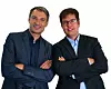 Oliver Narr und Stefan Woronka von Siemens,