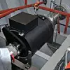 Der High-Torque-Motor ist über die Hohlwelle direkt mit der Antriebswelle verbunden.