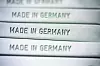Made-in-Germany-Schriftzug,