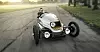 Morgan EV3 in Fahrt,