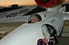 Entdecker Steve Fossett im Flugzeug Global Flyer,