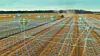 Aerial,Shot:,Harvester,Working,On,Field.,Digitalization,Of,The,Crops