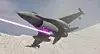 F 16 jet firing directed energy weapon