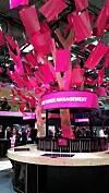 Der Telekom-Stand in Halle 7 auf der Hannover Messe,
