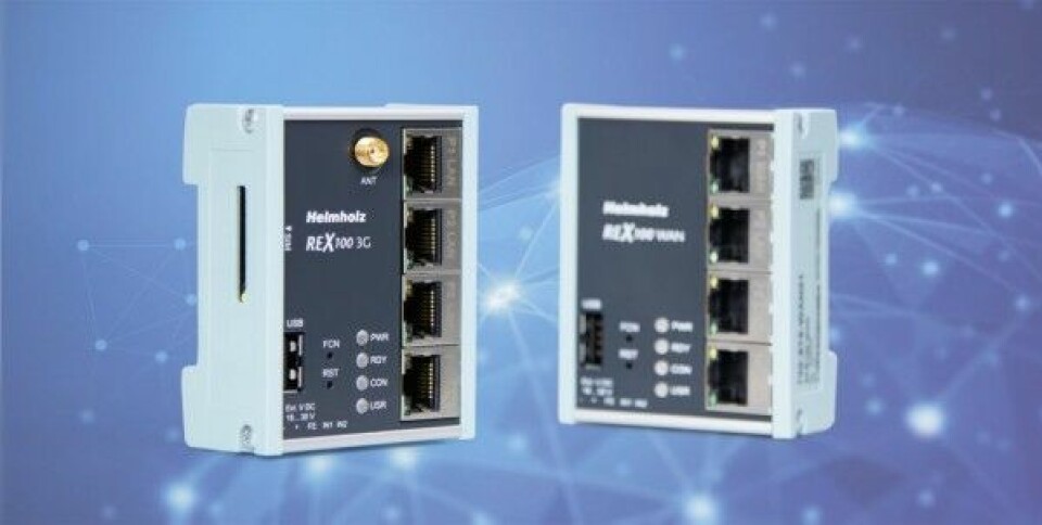 Rex Router REX 100 erweitert das Industrierouter-Portfolio von Systeme Helmholz