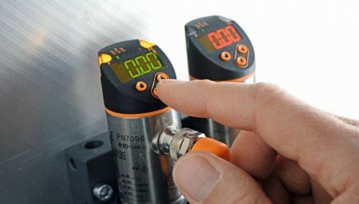 Drucksensor Ifm Electronic mit neuem Drucksensor PN7