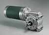 Rotek-Motor mit Schneckengetriebe,