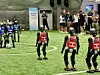 Fußballspiel bei den ersten World Humanoid Robot Games in China.