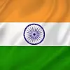Indien Flagge,