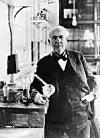 Thomas Alva Edison (*11. Februar 1847 bis † 18. Oktober 1931)