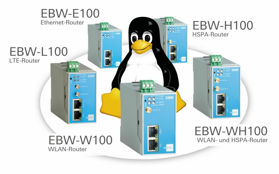 Ebw Insys Router Industrierouter der EBW-Serie von Insys jetzt mit Linux