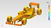Simulation Formel 1 Wagen,