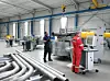 In den CPS-Zentren von Parker werden an hochmodernen CNC-Biegegeräten großformatige Rohre bis 220