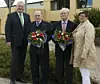 Bargteheider Bürgermeister Henning Görtz, NORD-Gründer Günter Schlicht und G.A. Küchenmeister,