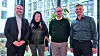 Jan-Philipp Liersch (2. Vorstand), Sybille Strobl (4. Vorstand), Angelo Bindi (1. Vorstand) und Ronald Heinze (3. Vorstand)