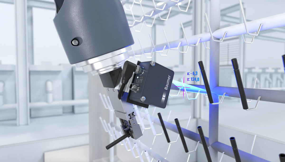 Einfache Positionierung mit smarten 2D-Profilsensoren der OX-Serie für ...