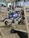 Der Rettungsroboter des Welser FH OÖ Teams zeigte im Wettbewerb Bestleistungen.