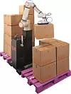 Manchmal stellt sich bei Projekten auch heraus, dass etabliertere Lösungen wie ein Cobot besser für einen bestimmten Job geeignet sind.