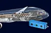 Digitale Präzision im Flugzeugbau: Die Ensenso-3D-Kamera ermöglicht eine exakte Positionierung von Installationspunkten.