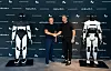v.l.: Max Mauri, CEO von Seco, und David Reger, Gründer und CEO von Neura Robotics.