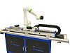 Die Movotrak CTU von Thomson macht den Fanuc-Cobot entlang einer Linearachse mobil und vergrößert so seinen Arbeitsbereich.