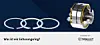 Drei Sicherheitsringe neben einer metallischen Getriebewelle auf blauem Hintergrund. Darunter der Titel des Whitepapers und das Smalley-Logo.